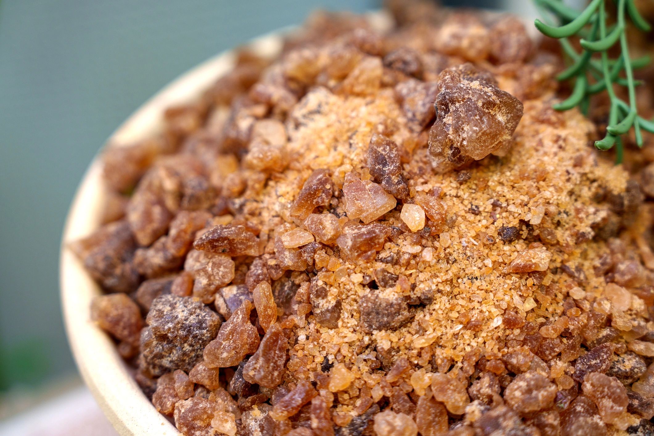 Traditional palm jaggery